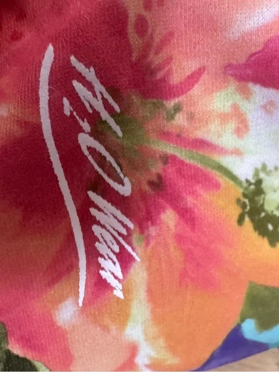 H2O Wear Tropical Hibiscus One Piece Swimsuit - Supportive Plus Size 3X/4X - Picture 11 of 13